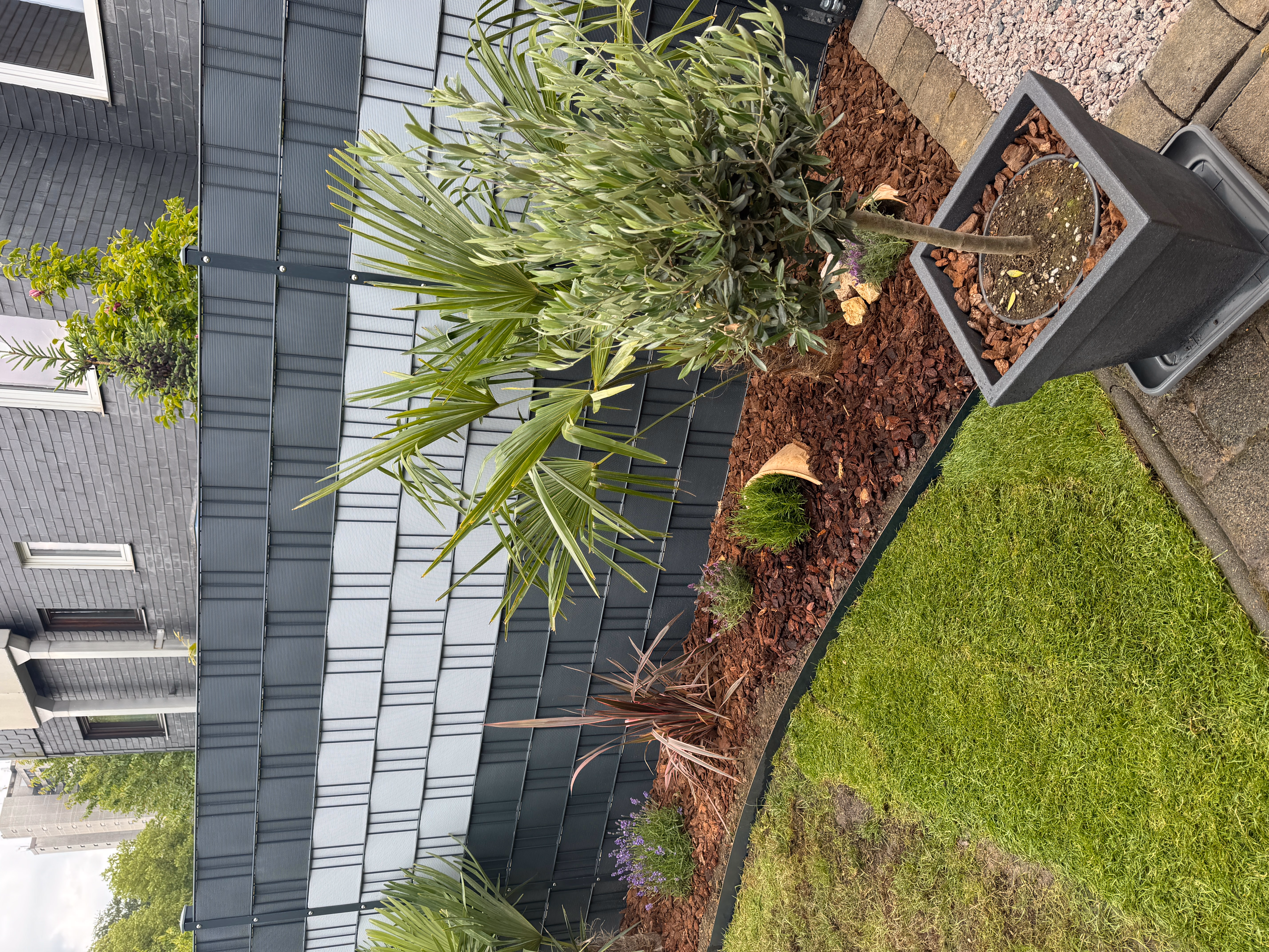 garten bepflanzung mulch randgestaltung bochum